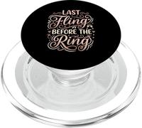 Last Fling Before The Ring - Novia de Despedida de Soltera PopSockets PopGrip para MagSafe