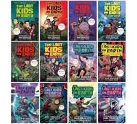 Last Kids on Earth Series by Max Brallier 12 Books Collection Set (Last Kids On Earth, Zombie Parade, Nightmare King, Cosmic Beyond, Skeleton Road, Doomsday Race & Forbidden Fortres & More...)