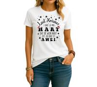 Last Krismes i gaif ju ma hart bat de weri näxt Last Christmas i gave You My Heart | Navidad Christmas X-Mas Damen T-Shirt, Blanco, S