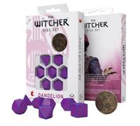 Last Level- QW Caja Dados + Moneda The Witcher Heart (7) Juegos de Mesa, Multicolor, Talla única (RQSWDA3R)