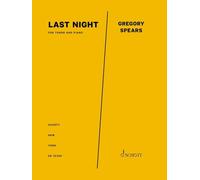 Last Night: from Fellow Travelers, an opera in two acts. tenor and piano. Partition.