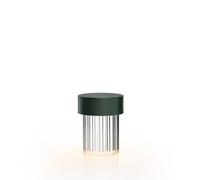 Flos Lámpara de mesa Last Order Fluted IP55 Verde