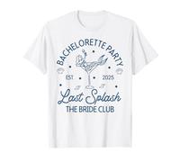 Last Splash Beach Despedida de soltera 2025 The Bride Club Camiseta