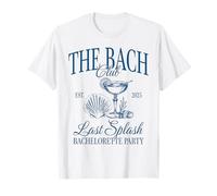 Last Splash EST 2025 Despedida de Soltera The Bach Club Camiseta