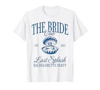 Last Splash Est 2025 Despedida de soltera The Bride Club Camiseta