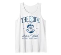 Last Splash EST 2025 Despedida de Soltera The Bride Club Camiseta sin Mangas