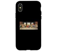 Last Supper T-Shirt | Catholic Christian Pastor Archangels Carcasa para iPhone X/XS