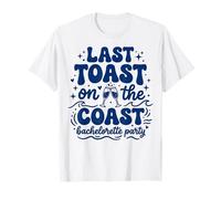 Last Toast On The Coast Bachelor Party Verano Camiseta