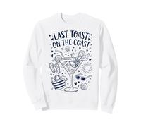 Last Toast On The Coast Bachelor Party Verano Sudadera