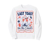 Last Toast On The Coast Bachelor Party Verano Sudadera