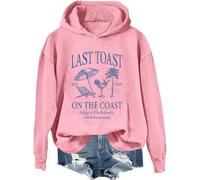 Last Toast On The Coast - Camisa de despedida de soltera, camisas Last Toast On The Coast, Rosa-1., XXL