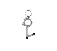 Last Touch® - Herramienta reutilizable sin contacto con llavero (gris titanio)