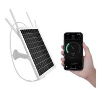 LASTCOW Módem Router 4G LTE Alimentado por energía Solar, enrutador inalámbrico para Exteriores con Ranura para Tarjeta SIM