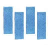 Lastdaytime 4 almohadillas de repuesto para fregona, mopa de microfibra, para Proscenic-P11, P11 para Com*, P10, P10 Pro, robot aspirador U1, accesorios de paño de limpieza de fibra superfina