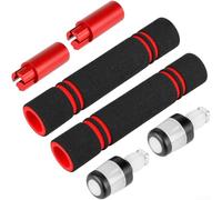 Lastdaytime Barra de extensión integrada con luz LED para scooters Xiaomi, marco ABS y características funcionales de seguridad de conducción (B)