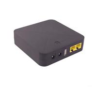 Lastdaytime Batería de respaldo portátil UPS, fuente de alimentación ininterrumpida con voltaje de salida múltiple para router, módem, dispositivos de monitoreo (48V)