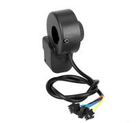 Lastdaytime Interruptor de 3 posiciones para scooter eléctrico, longitud de cable de 50 cm, compatible con faros delanteros estándar de haz alto y bajo y para circuitos de bocina