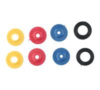 Lastdaytime Juego de 8 limitadores de flujo de ducha para ahorro de agua, 5 7 11 litros por minuto para manguera de 1/2 pulgada