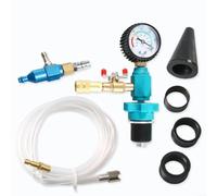 Lastdaytime Kit de herramientas de purga de radiador de vacío neumático para eliminar el aire atrapado durante el reemplazo de refrigerante en vehículos con motor diesel