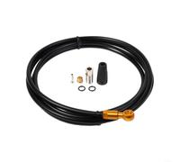 Lastdaytime Manguera de Freno Hidráulico de Bicicleta de Montaña 2000Mm X 5Mm, Conector de Aleación CNC, Para Línea de Goma Trenzada Para Sistemas BH59 BH90 Para MTB Y Bicicletas Plegables(2)