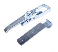 Lastdaytime Manijas de pestillo de puerta de remolque de hierro galvanizado, hardware resistente de la puerta para RV, uso de caravana