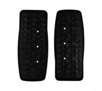 Lastdaytime Par de pedales elípticos para bicicleta estática y elíptica, diseño antideslizante, color negro