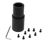 Lastdaytime Parte trasera para guardabarros Soporte de metal para Xiaomi Electric Scooter 6, pieza de repuesto de montaje resistente con soporte estable (negro)