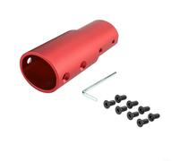 Lastdaytime Soporte de metal trasero para guardabarros para Xiaomi Electric Scooter 6, pieza de repuesto de montaje resistente con soporte estable (rojo)