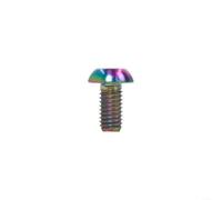 Lastdaytime TC4 - Pernos de montaje de freno de alta resistencia M5 x 10 mm para frenos de disco de bicicleta y scooter, compatibles con patrones ampliamente utilizados (coloridos)