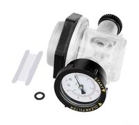 Lastdaytime Válvula de liberación de aire manual, para Pentair TR100C TR140C, con manómetro, para filtros Triton II C-3 y piscinas Clean Series, kit de 3 piezas