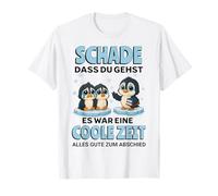 Lástima Que Vas Fresco Tiempo de Despedida pingüinos Camiseta