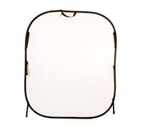 LASTOLITE Fond Pliable 1.5m x 1.8m Blanc/Gris Moyen