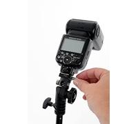 Manfrotto LLLA2422 - Rótula con Soporte Paraguas, Zapata y Bloqueo