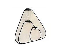 Lastolite LLLR3531 - Reflector TriGrip de 45 cm, Plata/Blanco