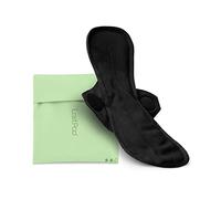LastPad - Compresas higiénicas reutilizables Compresas menstruales lavables, impermeables y absorbentes para periodos medios, compresas higiénicas con alas bolsa de almacenamiento adicional lavable.
