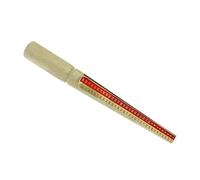 Lastra de medida para cera con cuchilla, Medidor de Anillo de Cera, Lastra para Dedo, Herramienta de Mandril de Tamaño de Joyería, Medidor de Anillos de Tubo de Cera, Mandril de Medidor de Anillo de