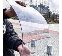 Lastre Trasparenti In Policarto Per Coperture Esterno Serra Pannelli Di mbio Fogli In Plastica Acrilico 1 mm Spesso Facile Tagliare (1 x 10 m)