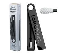 LastSwab® Bastoncillos Oídos de LastObject - Bastoncillos Ecológicos Q-Tip - Diseñado en Dinamarca - Bastoncillo de Silicona Limpiador Oídos - Zero Waste (Noir)