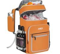 LASUK 40 latas de mochila térmica térmica de 30 l, tamaño grande | Bolsa isotérmica impermeable a prueba de fugas, bolsa de pícnic para camping, picnic, barbacoa y mer
