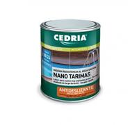 Lasur protector madera Cedria Nano Tarimas 1 litro Incoloro Antideslizante