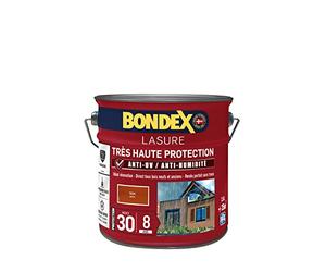 lasure pour bois trés haute protection 8 ans teck 2,5L Bondex