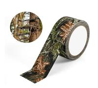 lasuroa 10m x 5cm Cinta Silenciadora de Camuflaje, 1 Rollo Autoadhesiva Tela Camuflaje Cinta de Camuflaje Tira de Tela Estiramiento Vendas para Exteriores Caza Treestand Camping Equipo Accesorios