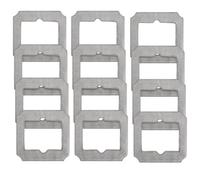 lasuroa 12 Piezas W-CC02-0012 Repuesto Almohadilla de Fregona para ECOVACS Winbot Mini Robot Aspirador, Lavable Paño de Limpieza Microfibra Almohadillas Fregona para Aspiradora