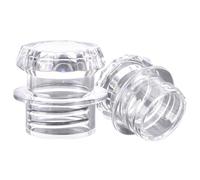 lasuroa 2 Piezas de Repuesto para la Tapa Cafetera, Tapa Superior Plástico Transparente y Resistente la Perilla Cafetera Apta para Todo Tipo de Cafeteras