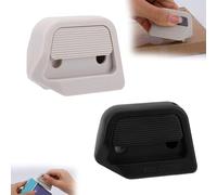 lasuroa 2 Uds Mini Cortador de Cajas Cerámica, Autoretráctil Mini Cortador de Papel Cerámica Tamaño Bolsillo Cutter Abrecajas se Mantiene Afilado 10 Veces Más Tiempo for Paquetes Cartón (Negro, Caqui)