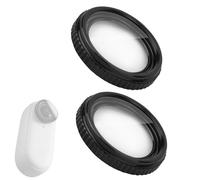 lasuroa 2 Uds Protectores de Lente para Insta360 Go 3, Cubierta de Vidrio Impermeable Alta Definición Accesorios para Cámara Compatibles con Insta360 Go 3