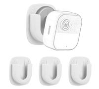 lasuroa 3uds Soporte Adhesivo Cámara Compatible con Blink, Instalación Bidireccional Sin Perforaciones Soporte Adhesivo para Cámara con Tapón de Expansión y Tornillo