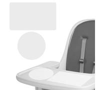 lasuroa 6 Pegatinas de Succión para Bandeja Stokke Tripp Trapp, Adhesivo de Succión Bandeja Redonda y Rectangular para Fijar Platos Cuencos y Juguetes en Sillas Altas