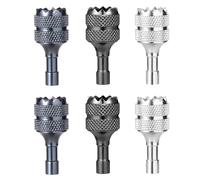 lasuroa 6uds Stick Droner, Stick Control Mini Drone Accesorios para Drones Joystick de Drone Compatible con Accesorios de Controlador Inteligente dji Mini 3 Pro dji RC(Plata Negro Azul)