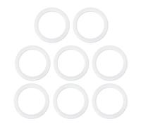 lasuroa 8 Juntas, Juntas Silicona Blanca Anillos de Sellado Accesorios para Cafetera Moka Piezas de Repuesto para Bialetti Lady 6 Tazas Venus Mouse Kitty 6 Tazas